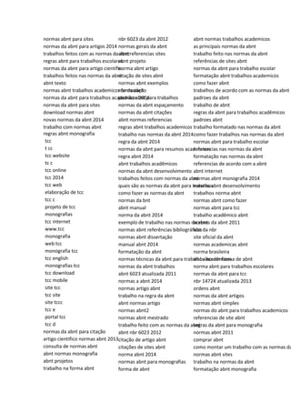 normas abnt para sites
normas da abnt para artigos 2014
trabalhos feitos com as normas da abnt
regras abnt para trabalhos escolares
normas da abnt para artigo científico
trabalhos feitos nas normas da abnt
abnt texto
normas abnt trabalhos academicos formatação
normas da abnt para trabalhos academicos 2014
normas da abnt para sites
download normas abnt
novas normas da abnt 2014
trabalho com normas abnt
regras abnt monografia
tcc
t cc
tcc website
tc c
tcc online
tcc 2014
tcc web
elaboração de tcc
tcc c
projeto de tcc
monografias
tcc internet
www.tcc
monografia
web tcc
monografia tcc
tcc english
monografias tcc
tcc download
tcc mobile
site tcc
tcc site
site tccc
tcc e
portal tcc
tcc d
normas da abnt para citação
artigo cientifico normas abnt 2013
consulta de normas abnt
abnt normas monografia
abnt projetos
trabalho na forma abnt
nbr 6023 da abnt 2012
normas gerais da abnt
abnt referencias sites
abnt projeto
norma abnt artigo
citação de sites abnt
normas abnt exemplos
nbr da abnt
padrão abnt para trabalhos
normas da abnt espaçamento
normas da abnt citações
abnt normas referencias
regras abnt trabalhos academicos
trabalho nas normas da abnt 2014
regra da abnt 2014
normas da abnt para resumos academicos
regra abnt 2014
abnt trabalhos acadêmicos
normas da abnt desenvolvimento
trabalhos feitos com normas da abnt
quais são as normas da abnt para trabalhos
como fazer as normas da abnt
normas da bnt
abnt manual
norma da abnt 2014
exemplo de trabalho nas normas da abnt
normas abnt referências bibliográficas
normas abnt dissertação
manual abnt 2014
formatação da abnt
normas técnicas da abnt para trabalhos acadêmicos
normas da abnt trabalhos
abnt 6023 atualizada 2011
normas a abnt 2014
normas artigo abnt
trabalho na regra da abnt
abnt normas artigo
normas abnt2
normas abnt mestrado
trabalho feito com as normas da abnt
abnt nbr 6023 2012
citação de artigo abnt
citações de sites abnt
norma abnt 2014
normas abnt para monografias
forma de abnt
abnt normas trabalhos academicos
as principais normas da abnt
trabalho feito nas normas da abnt
referências de sites abnt
normas da abnt para trabalho escolar
formatação abnt trabalhos academicos
como fazer abnt
trabalhos de acordo com as normas da abnt
padroes da abnt
trabalho de abnt
regras da abnt para trabalhos acadêmicos
padroes abnt
trabalho formatado nas normas da abnt
como fazer trabalhos nas normas da abnt
normas abnt para trabalho escolar
referencias nas normas da abnt
formatação nas normas da abnt
referencias de acordo com a abnt
abnt internet
normas abnt monografia 2014
normas abnt desenvolvimento
trabalhos norma abnt
normas abnt como fazer
normas abnt para tcc
trabalho acadêmico abnt
normas da abnt 2011
site da nbr
site oficial da abnt
normas academicas abnt
norma brasileira
trabalho em forma de abnt
norma abnt para trabalhos escolares
normas da abnt para tcc
nbr 14724 atualizada 2013
ordens abnt
normas da abnt artigos
normas abnt simples
normas do abnt para trabalhos academicos
referencias de site abnt
regras da abnt para monografia
normas abnt 2011
comprar abnt
como montar um trabalho com as normas da
normas abnt sites
trabalho na normas da abnt
formatação abnt monografia
 