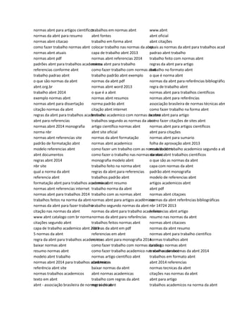 normas abnt para artigos cientificos
normas da abnt para resumo
normas abnt citacao
como fazer trabalho normas abnt
normas abnt atuais
normas abnt pdf
padrões abnt para trabalhos academicos
referencias conforme abnt
trabalho padrao abnt
o que são normas da abnt
abnt.org.br
trabalho abnt 2014
exemplo normas abnt
normas abnt para dissertação
citação normas da abnt
regras da abnt para trabalhos academicos
abnt para referencias
normas abnt 2014 monografia
norma nbr
normas abnt referencias site
padrão de formatação abnt
modelo referencias abnt
abnt documentos
regras abnt 2014
nbr site
qual a norma da abnt
referencia abnt
formatação abnt para trabalhos academicos
normas abnt referencias internet
normas abnt para trabalhos 2014
trabalhos feitos na norma da abnt
normas da abnt para fazer trabalho
citação nas normas da abnt
www abnt catalogo com br norma
citações segundo abnt
capa de trabalho academico abnt 2013
5 normas da abnt
regra da abnt para trabalhos academicos
baixar normas abnt
resumo normas abnt
modelo abnt trabalho
normas abnt 2014 para trabalhos academicos
referência abnt site
normas trabalhos academicos
texto em abnt
abnt - associação brasileira de normas técnicas
trabalhos em normas abnt
abnt fontes
trabalho em forma abnt
colocar trabalho nas normas da abnt
capa de trabalho abnt 2013
normas abnt referencias 2014
norma abnt para trabalho
como fazer trabalho com normas abnt
trabalho padrão abnt exemplo
normas da abnt pdf
normas abnt word 2013
o que é a abnt
normas abnt resumos
norma padrão abnt
citação abnt internet
trabalho academico com normas da abnt
trabalhos segundo as normas da abnt
artigo científico normas abnt
abnt site oficial
normas da abnt formatação
normas abnt academico
como fazer um trabalho com as normas da abnt
como fazer o trabalho nas normas da abnt
monografia modelo abnt
trabalho feito na norma abnt
regras da abnt para referencias
trabalhos padrão abnt
normas abnt resumo
trabalho norma da abnt
trabalho com as normas abnt
normas abnt para artigos acadêmicos
trabalho segundo normas da abnt
normas da abnt para trabalho academico
normas da abnt para referências
trabalhos feitos normas abnt
normas da abnt em pdf
referencias em abnt
normas abnt para monografia 2014
como fazer trabalho com normas da abnt
como fazer trabalho academico nas normas da abnt
normas artigo científico abnt
abnt textos
baixar normas da abnt
abnt normas academicas
trabalho com regras da abnt
regras de abnt
www.abnt
abnt oficial
abnt citações
quais as normas da abnt para trabalhos acade
padrao abnt trabalho
trabalho feito com normas abnt
regras da abnt para artigo
trabalho no formato abnt
o que é norma abnt
normas da abnt para referências bibliográfica
regra de trabalho abnt
normas abnt para trabalhos científicos
normas abnt para referências
associação brasileira de normas técnicas abn
como fazer trabalho na forma abnt
norma abnt para artigo
como fazer citações de sites abnt
normas abnt para artigos científicos
abnt para citações
normas abnt para sumario
folha de aprovação abnt 2013
modelo de trabalho academico segundo a ab
normas abnt trabalhos cientificos
o que são as normas da abnt
capa com normas da abnt
padrão abnt monografia
modelo de referencias abnt
artigos academicos abnt
abnt pdf
normas abnt citaçoes
normas da abnt referências bibliográficas
nbr 14724 2013
referencias abnt artigo
resumo nas normas da abnt
normas abnt citacoes
normas da abnt resumo
normas abnt para trabalho cientifico
normas trabalhos abnt
catalogo normas abnt
trabalho com normas da abnt 2014
trabalhos em formato abnt
abnt 2014 referencias
normas tecnicas da abnt
citações nas normas da abnt
abnt para artigo
trabalhos academicos na norma da abnt
 