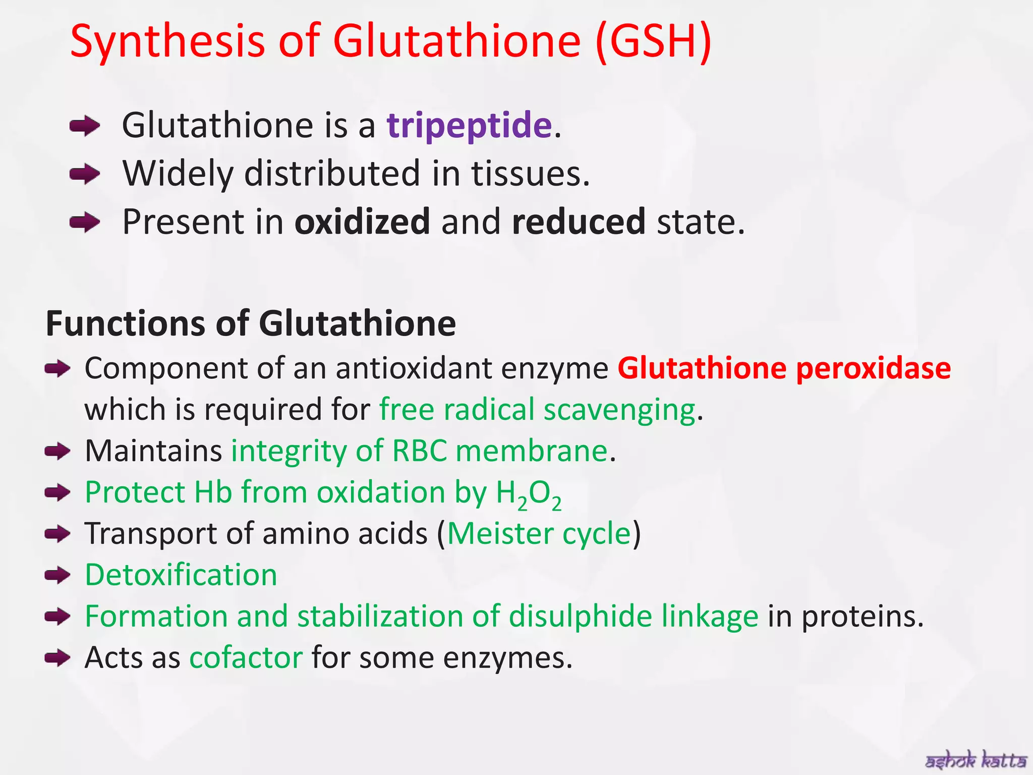 Metabolism of Glycine. 