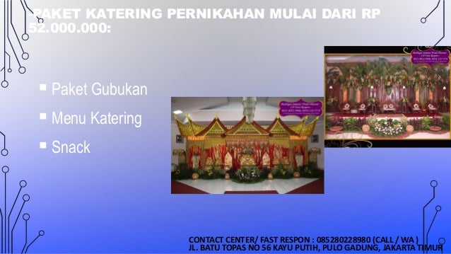 Harga Wedding Organizer Jakarta 2018 Price List Wedding Organizer Ja