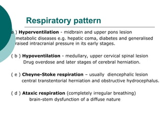 Hyperventilation Pattern The title is care of unconscious patient in nursing | PPT