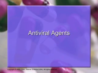 Antiviral Agents




Copyright © 2002, 1998, Elsevier Science (USA). All rights reserved.
 