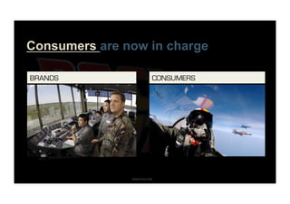 Consumers are now in charge

BRANDS                    CONSUMERS




               WWW.F5DC.COM
 