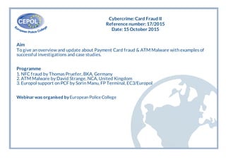 Cybercrime-_Card_Fraud_II | PDF