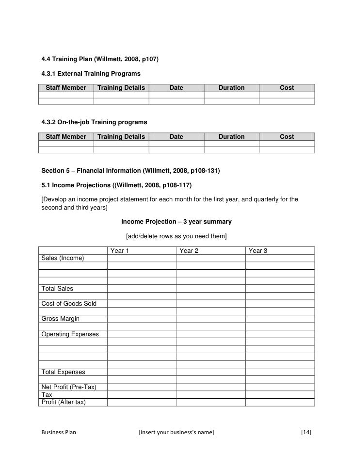 Business concept in business plan picture