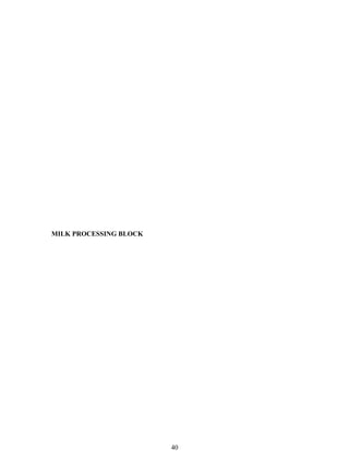 MILK PROCESSING BLOCK




                        40
 