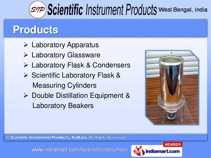 Scientific Instrument Products. West Bengal India