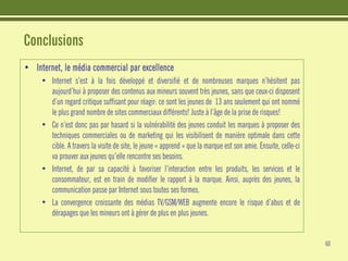 Les jeunes et Internet - Etudes CRIOC - Belgique Juin 2008