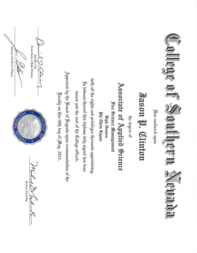 CSN AAS FM Degree PDF