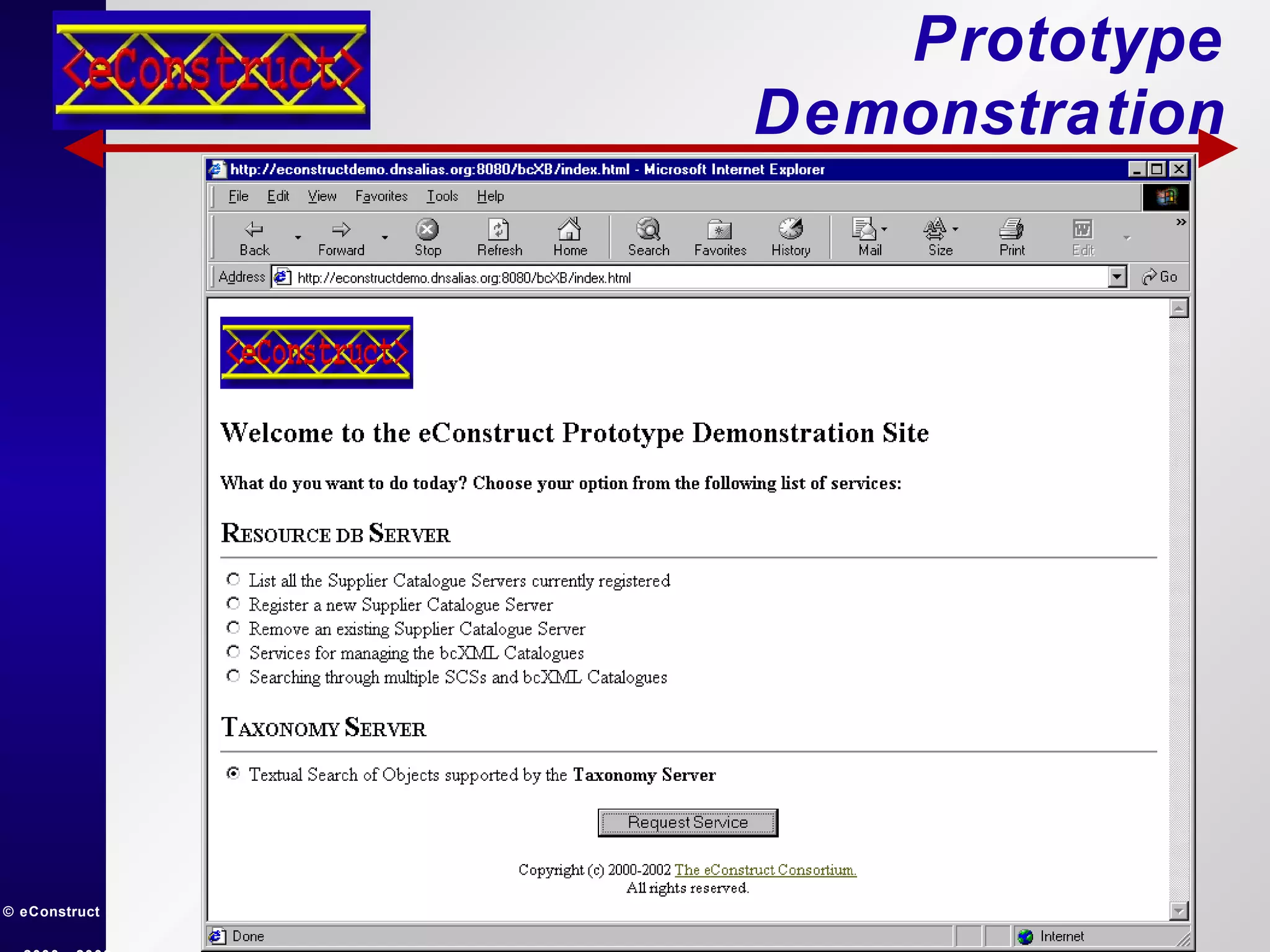 Prototype Demonstration
