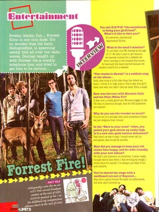 OFF LIMITS JANUARY FEBRUARY 2008