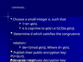 encryption and decryption ,and its types | PPTX