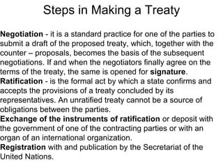 Treaty Making Process 392655474-Ppt.not the latest one but still | PPT