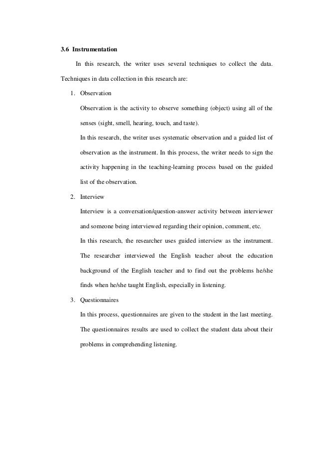 Thesis teaching listening picture