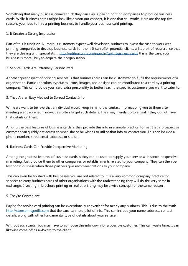 best printer to print business cards