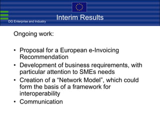 CEN ISSS workshop e-invoicing Ca Brussels 19 June 2008 Without Notes[1][1]