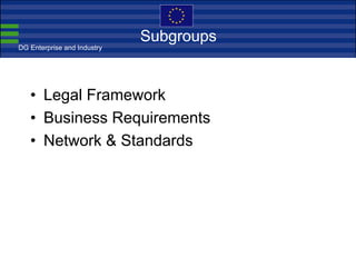 CEN ISSS workshop e-invoicing Ca Brussels 19 June 2008 Without Notes[1][1]