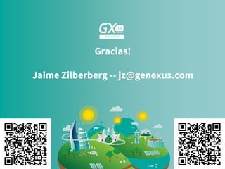 #GX24
Gracias!
Jaime Zilberberg -- jz@genexus.com
 