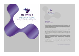 Dhrish Product Brochure
