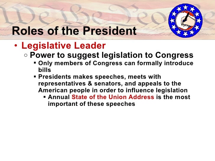 Roles of the President