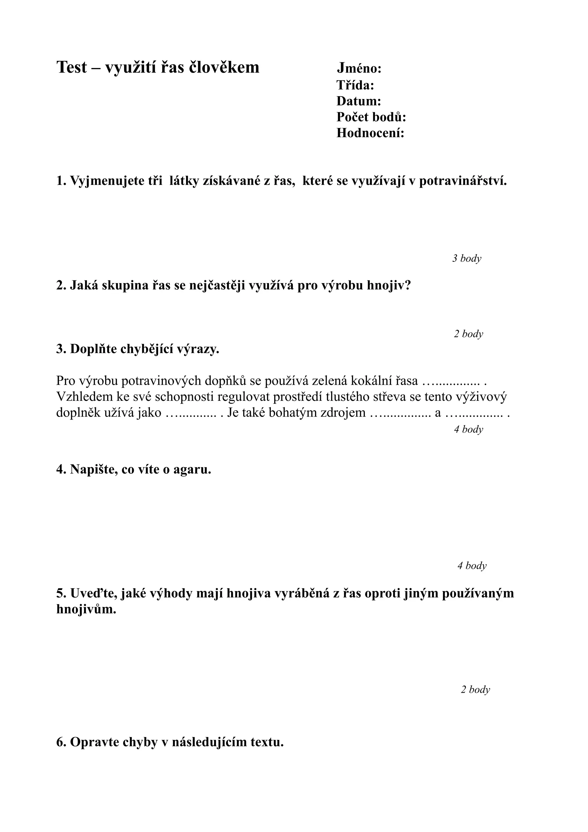 Vyuziti-ras-test | PDF