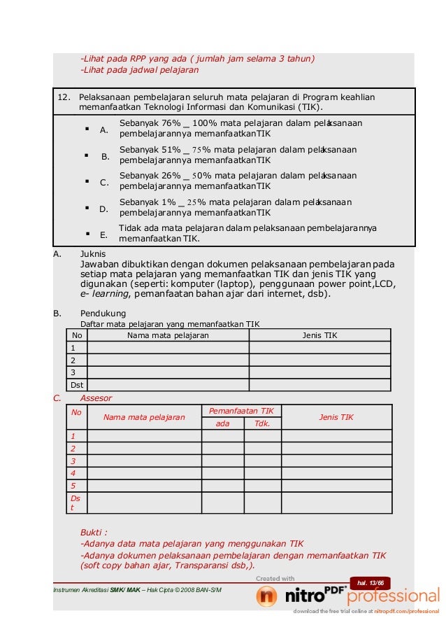 39447297 Panduan Bukti Fisik Akreditasi 2