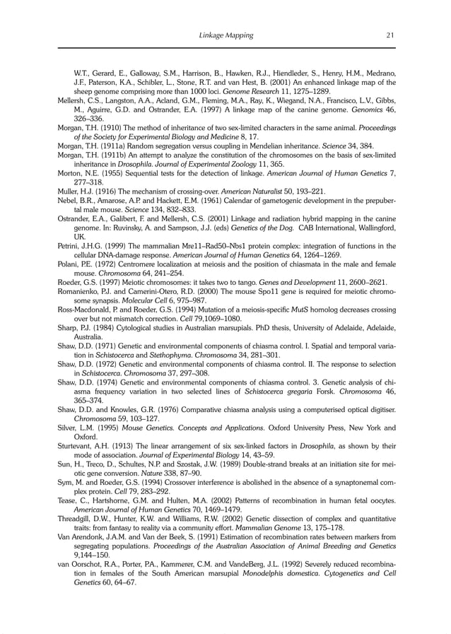 Mammalian genomics First Edition Anatoly Ruvinsky | PDF