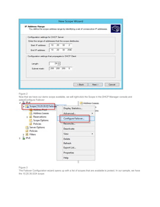 Install and Configure DHCP role on Windows Server 2012 | PDF