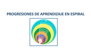 PROGRESIONES DE APRENDIZAJE EN ESPIRAL
 