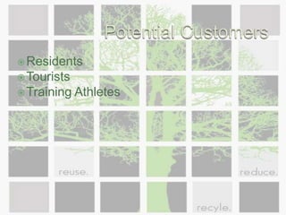 Potential CustomersResidentsTouristsTraining Athletes