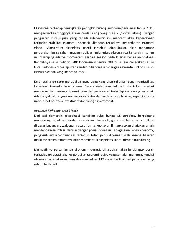 Makalah Keadaan Ekonomi Indonesia Tahun 2010