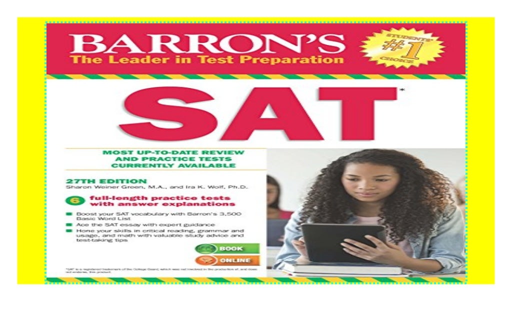 Barron's SAT, 27th Edition (Barron's Sat (Book Only)) REad_Ebook