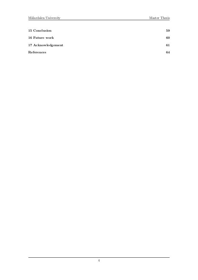 Master thesis on ofdm