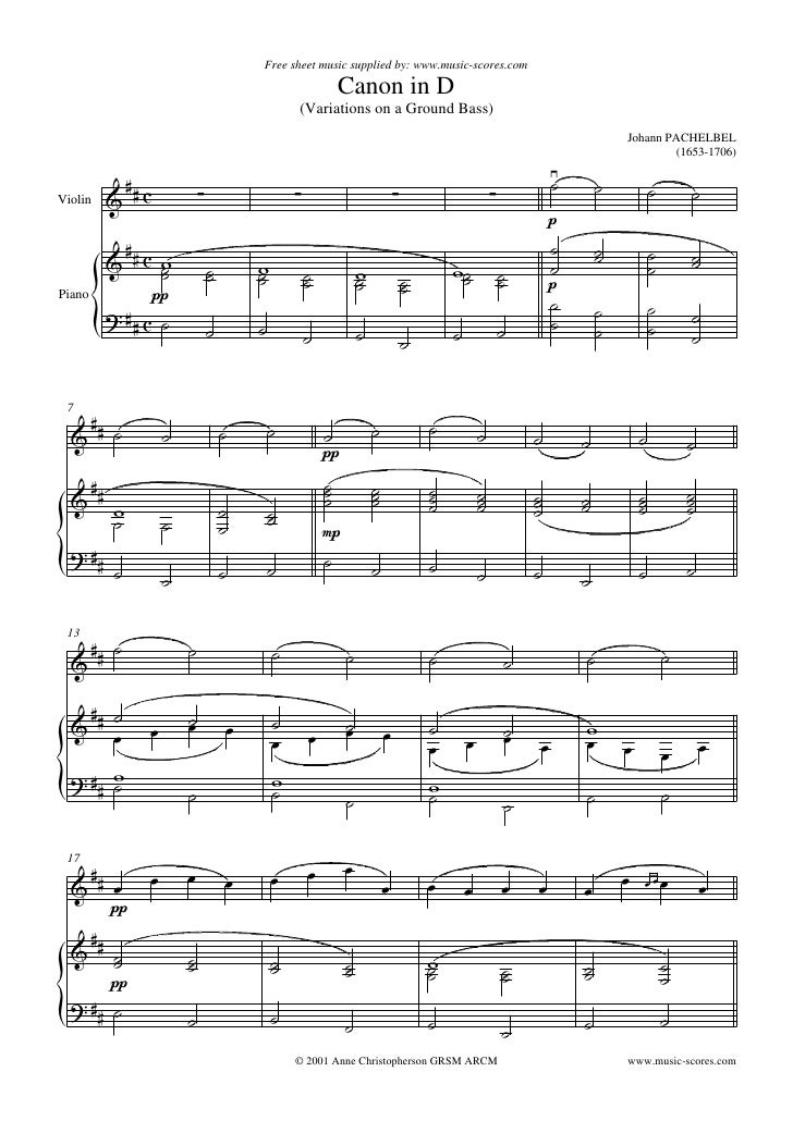 Canon In D Music Sheet Violin / Johann Pachelbel S Canon In D Crazy Variation By Chesley Ye Sheet Music For Piano Download Free In Pdf O Sheet Music Music Theory Guitar Violin Sheet Music / In order to continue download or access full sheet music of canon in d unaccompanied violin you need to signup.