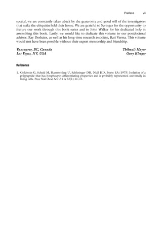 The Ubiquitin Proteasome System Methods and Protocols Thibault Mayor | PDF