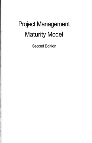 Project management maturity model second edition J. Kent Crawford | PDF