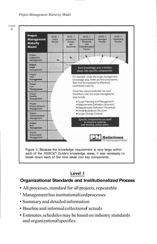 Project management maturity model second edition J. Kent Crawford | PDF