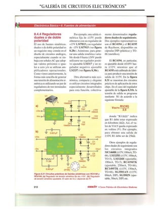 “GALERÍA DE CIRCUITOS ELECTRÓNICOS”
Guía de Proyectos Microcontrolados
Última Actualización: Octubre/2007
163
 