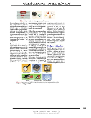 “GALERÍA DE CIRCUITOS ELECTRÓNICOS”
Guía de Proyectos Microcontrolados
Última Actualización: Octubre/2007
169
 