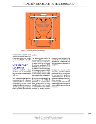 “GALERÍA DE CIRCUITOS ELECTRÓNICOS”
Guía de Proyectos Microcontrolados
Última Actualización: Octubre/2007
179
 