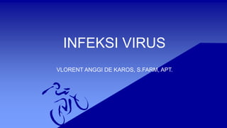 INFEKSI VIRUS
VLORENT ANGGI DE KAROS, S.FARM, APT.
 
