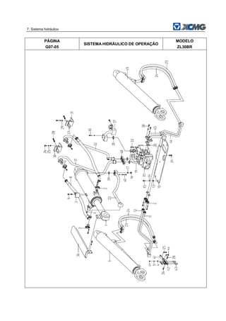 7. Sistema hidráulico
PÁGINA
G07-05
SISTEMA HIDRÁULICO DE OPERAÇÃO
MODELO
ZL30BR
 