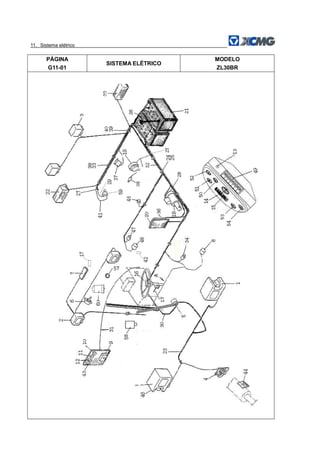 11．Sistema elétrico
PÁGINA
G11-01
SISTEMA ELÉTRICO
MODELO
ZL30BR
 