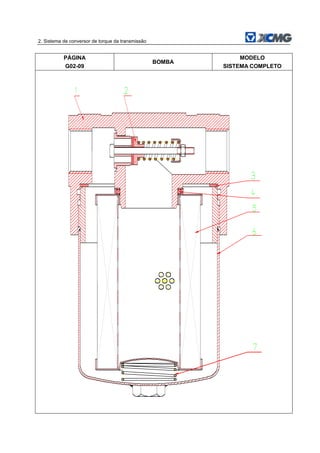 2. Sistema de conversor de torque da transmissão
PÁGINA
G02-09
BOMBA
MODELO
SISTEMA COMPLETO
 