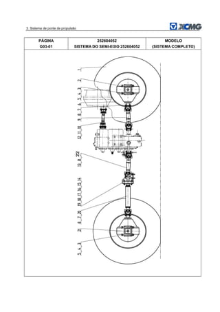 3. Sistema de ponte de propulsão
PÁGINA
G03-01
252604052
SISTEMA DO SEMI-EIXO 252604052
MODELO
(SISTEMA COMPLETO)
 