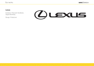 COMPANY PROFILE DAVE & BRACHI 2016