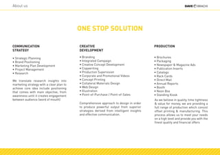 COMPANY PROFILE DAVE & BRACHI 2016