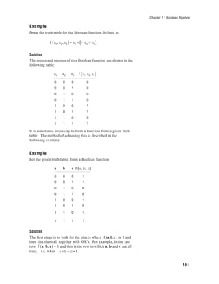 discrete_BOOLEAN ALGEBRA | PDF