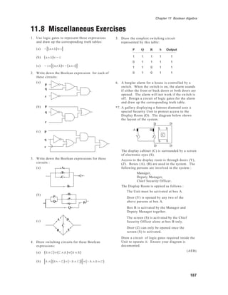discrete_BOOLEAN ALGEBRA | PDF