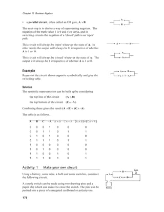 discrete_BOOLEAN ALGEBRA | PDF